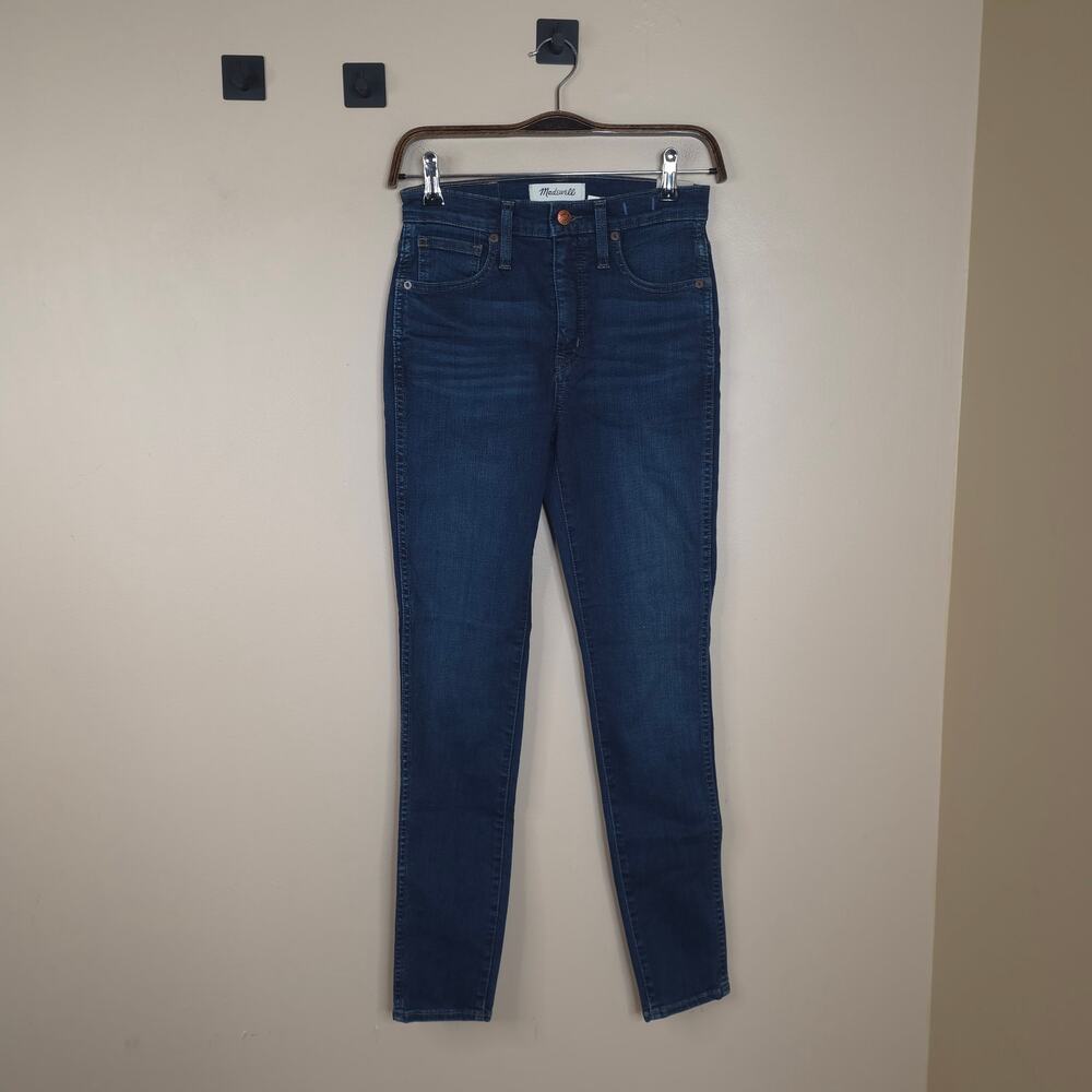 Madewell 10" High-Rise Skinny Jeans in Hayes Wash Size 25